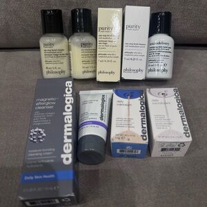 Dermalogica Microfoliant & Cleanser and Philosophy Purity Facial Cleanser Set